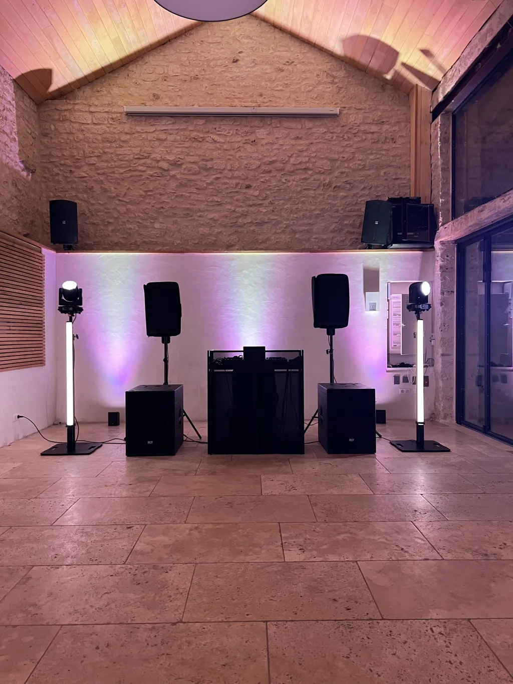 Prestation lumière événement