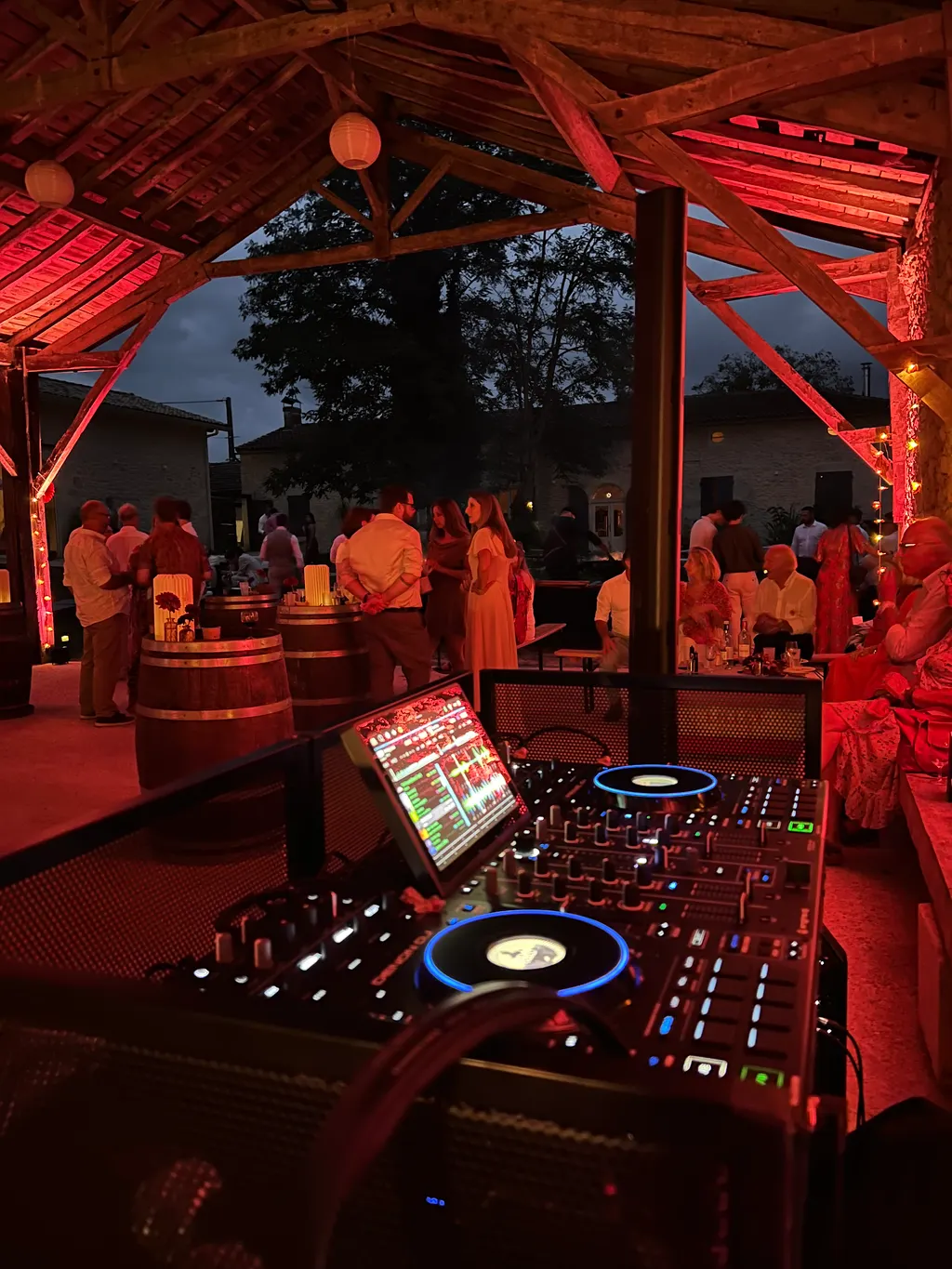 Installation sono événement